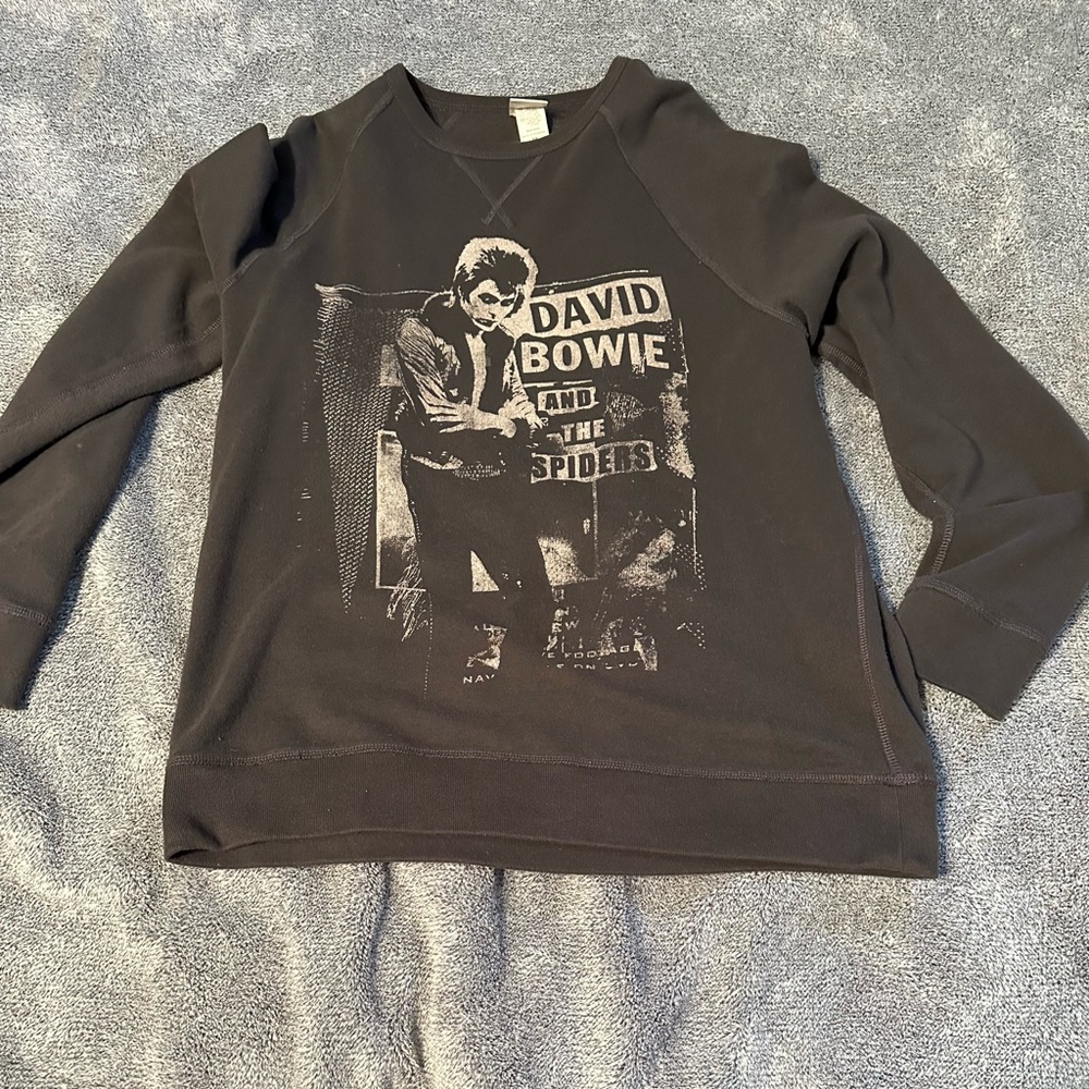 COPY - David Bowie 70s crew neck size medium